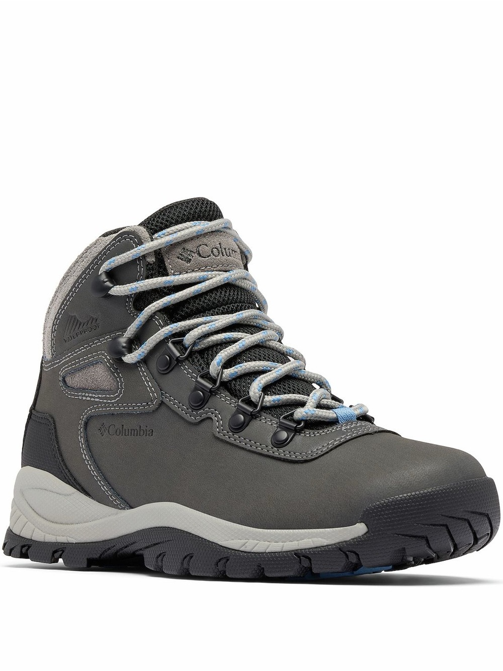 Columbia Newton Ridge Plus Waterproof hiking boots grey and black color-way 7.5